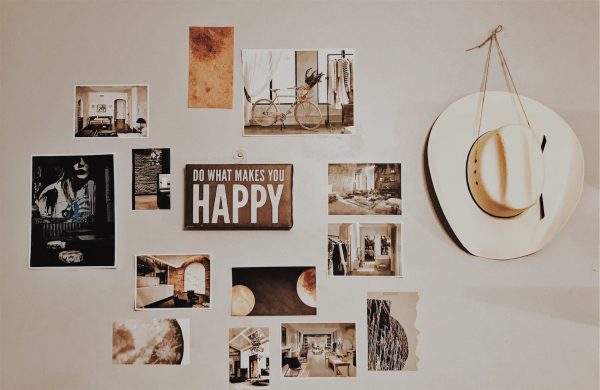 Gold Geometric Wall Art