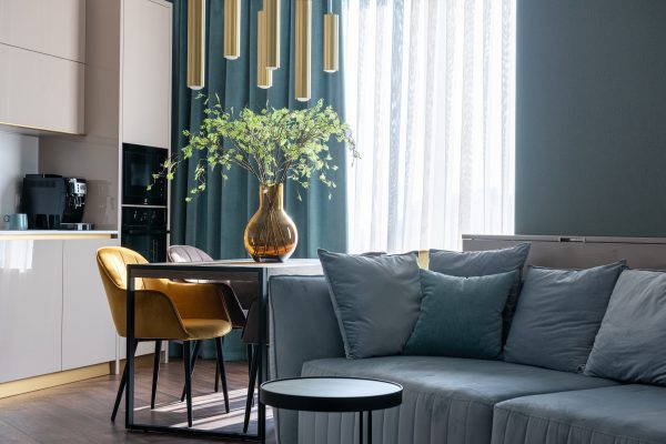 Velvet Upholstered Chair