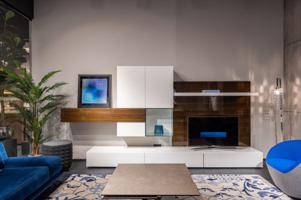Wooden Accent Shelf