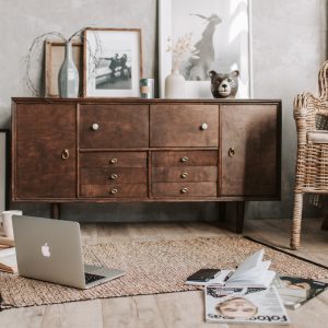 Minimalist Wood Floor Lamp